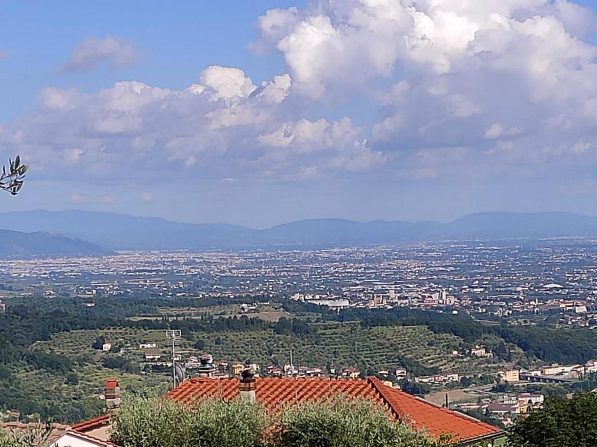 Villetta Dai Barone Con Panorama Mozzafiato Park Gratuito Pistoia Exterior foto